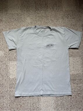 Boys Short Sleeve T-Shirt in Light Gray